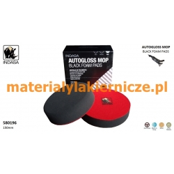 INDASA 580196 Autogloss Mop Black Foam Pad materialylakiernicze.pl